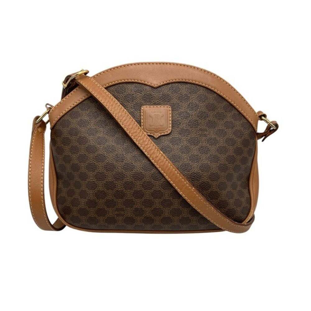 CELINE Macadam Shoulder Bag